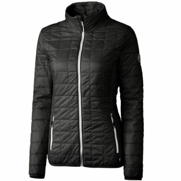 Cutter & Buck New Relic Black Puffer Jacket Size Small - Picture 2 of 15